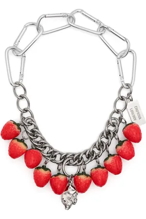 Chopova Lowena Collar Strawberry Piggy