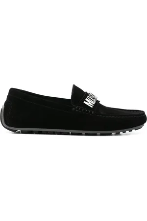 Moschino Mocasines con placa del logo