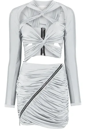 MITILIANE COUTURE Vestido corto con drapeado