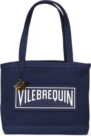 Vilebrequin Bolso de playa con aplique del logo