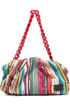 Missoni Bolso de hombro a rayas