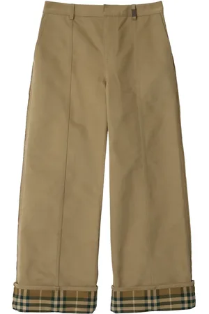 Burberry Pantalones de algodón