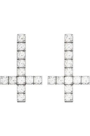 DARKAI Pendientes Reversed Cross
