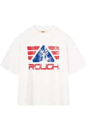ROUGH. Camiseta con logo estampado