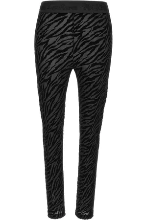 VERSACE Leggins con motivo de cebra