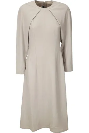 Dawei Vestido midi de lana