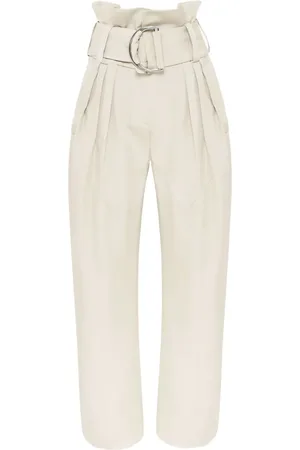 J.W.Anderson Pantalones con detalles fruncidos