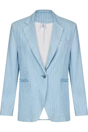Liu Jo Blazer a rayas diplomáticas