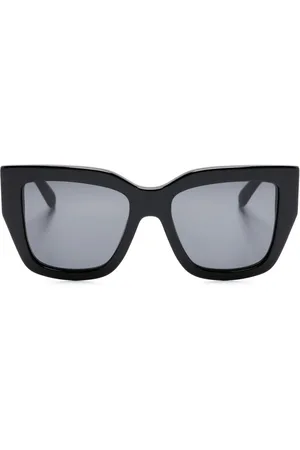 Salvatore Ferragamo Gafas de sol con montura estilo mariposa
