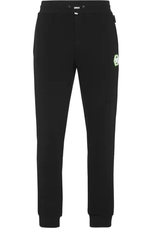 Philipp Plein Pantalones de chándal de mezcla de algodón