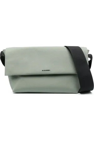Jil Sander Bolso de hombro con logo estampado