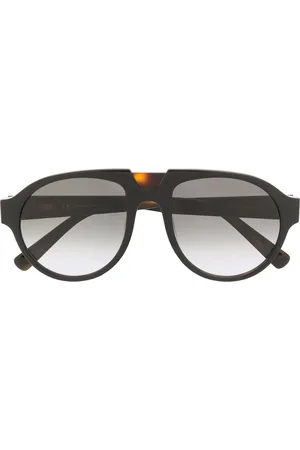 MCM Gafas de sol estilo aviador de carey