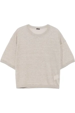 Iris von Arnim Top con cuello redondo