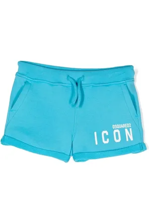 Dsquared2 Pantalones cortos de chándal con logo estampado