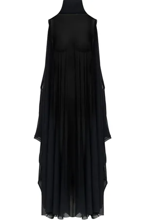 Maison Margiela Vestido largo semitranslúcido