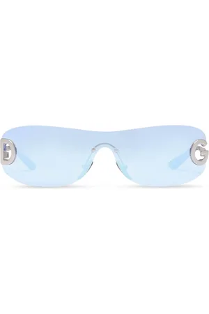 Dolce & Gabbana Gafas de sol envolventes con detalle del logo
