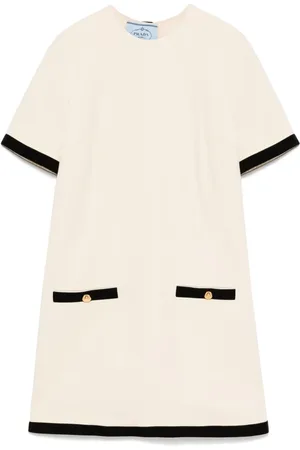 Prada Vestido corto Sablè