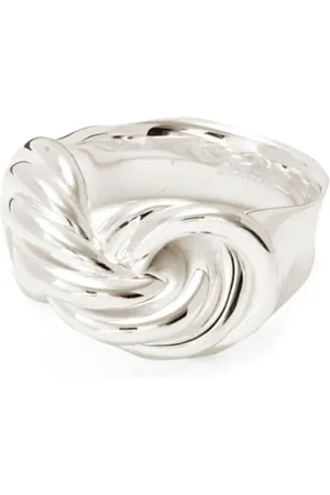 Jil Sander Anillo con detalle trenzado