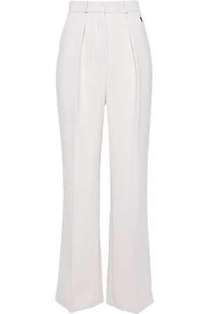 Elisabetta Franchi Pantalones rectos con pinzas