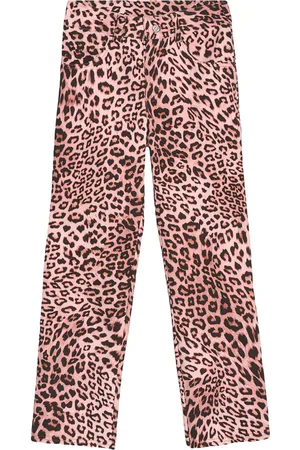 A PAPER KID Vaqueros con animal print