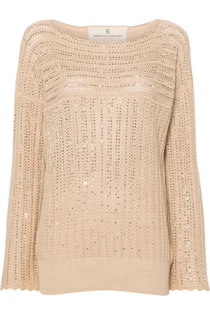 ERMANNO SCERVINO Jersey con detalles de cristales