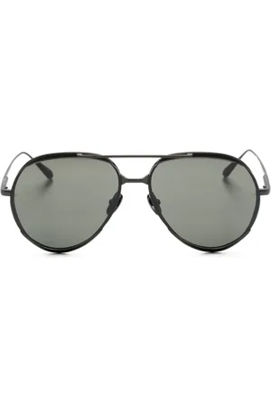 Linda Farrow Gafas de sol Matisse con montura estilo aviador
