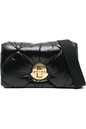 Moncler Bandolera Puf con logo grabado
