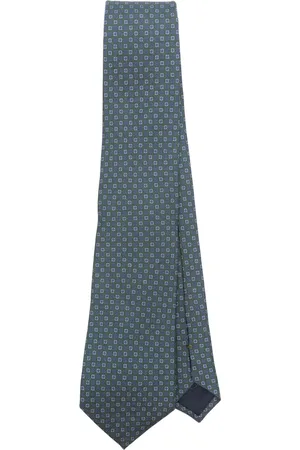 corneliani Corbata con estampado floral