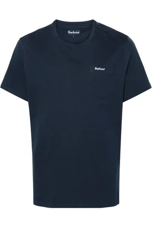 Barbour Camiseta con logo bordado