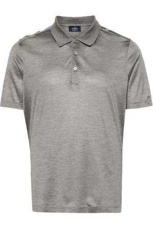 BARBA Polo con efecto mélange