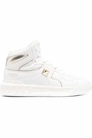 VALENTINO GARAVANI Zapatillas con detalles Rockstud y cordones