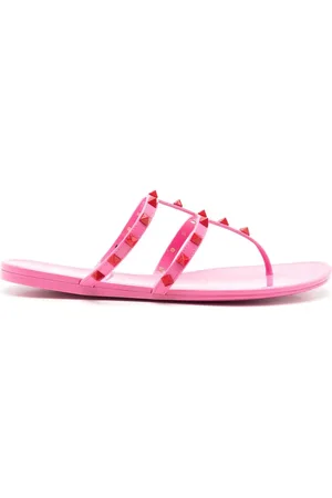 VALENTINO GARAVANI Sandalias Rockstud planas