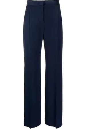 Alberta Ferretti Pantalones de vestir de talle alto