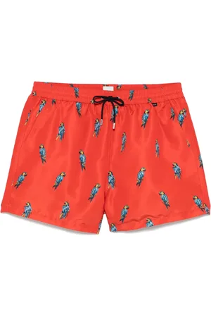 Paul Smith Bañador con loros estampados