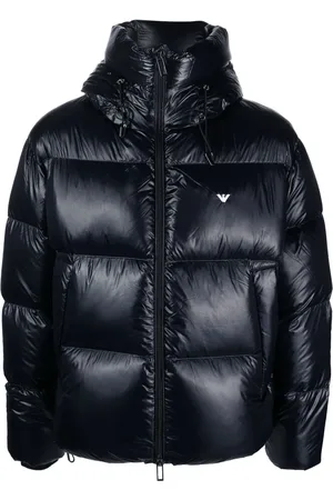 Emporio Armani Plumífero con logo bordado