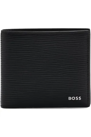 HUGO BOSS Set de tarjetero y cartera de piel con motivo