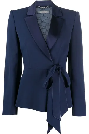 Alberta Ferretti Blazer con doble botonadura
