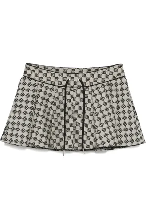 MISBHV Minifalda con monograma en jacquard