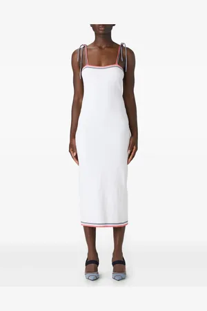 Fendi Vestido midi con monograma