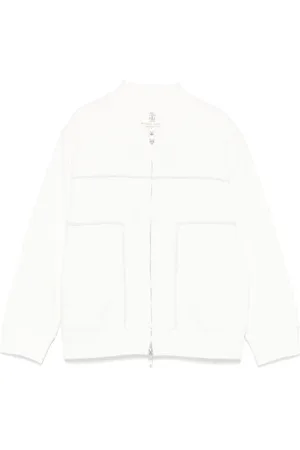 Brunello Cucinelli Chaqueta bómber con cremallera