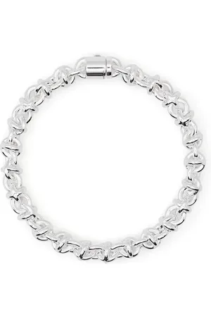 Le Gramme Pulsera Entrelacs con efecto pulido