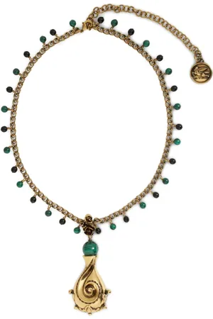 Etro Collar con colgante de cachemira