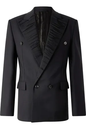 Roberto Cavalli Blazer con detalle plisado