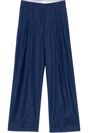 A PAPER KID Pantalones a rayas diplomáticas