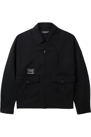 UNDERCOVER Sobrecamisa con parche del logo