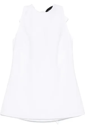 Simone Rocha Top de tirantes con detalle de lazo