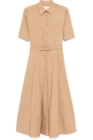 Kaos Vestido camisero plisado