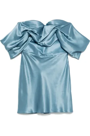 GIUSEPPE DI MORABITO Vestido corto de seda