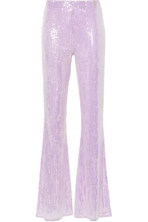 Patrizia Pepe Pantalones acampanados con lentejuelas