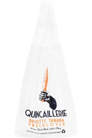 UNDERCOVER Bolso shopper bordado